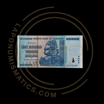 Zimbabwe-100 Trillion Dollar